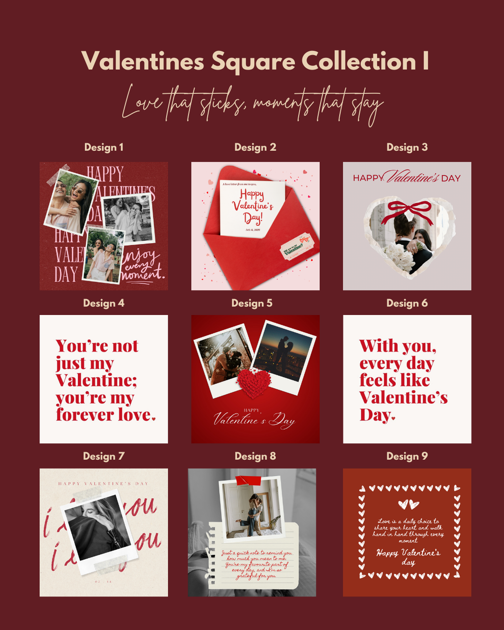 Valentine's Day Magnet Collection