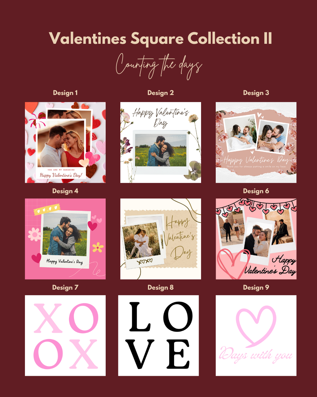 Valentine's Day Magnet Collection
