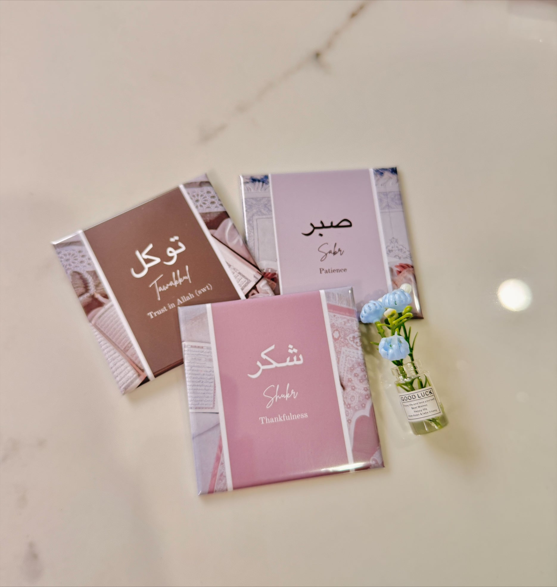 Square Ramadan Magnet Sets