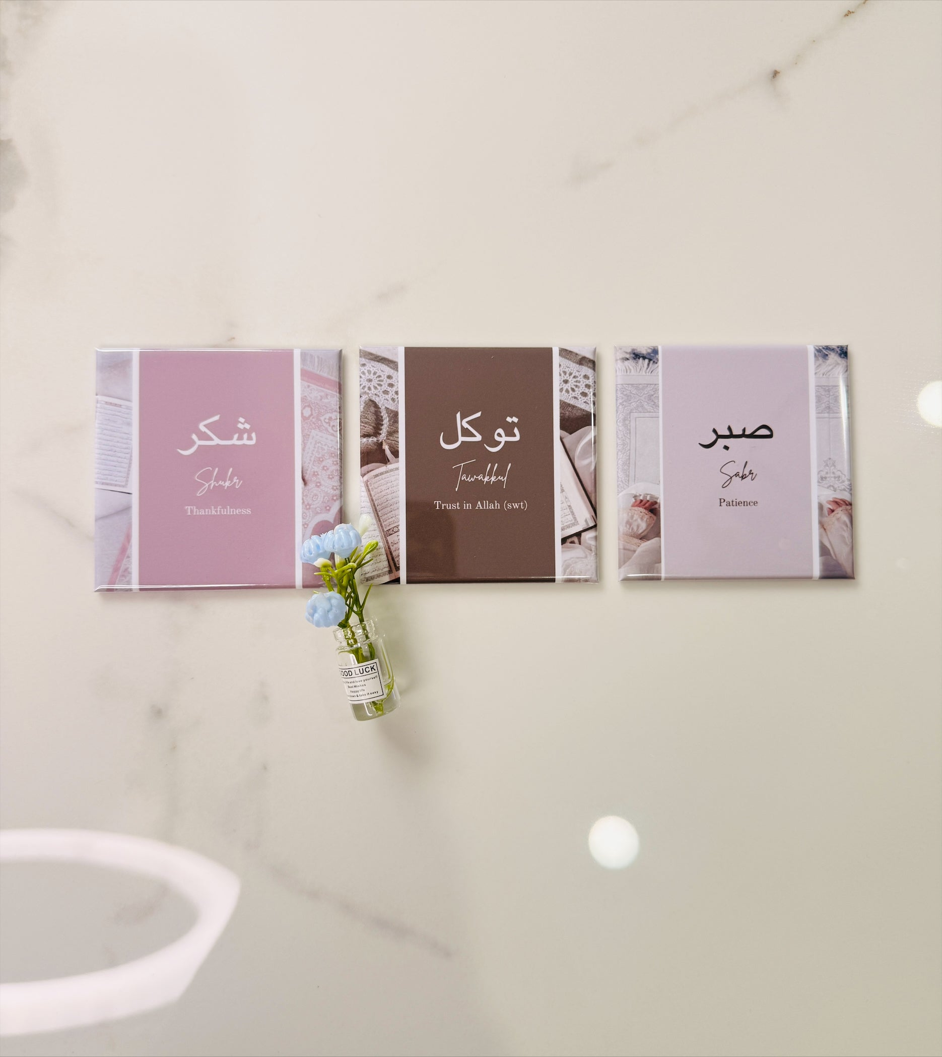 Square Ramadan Magnet Sets