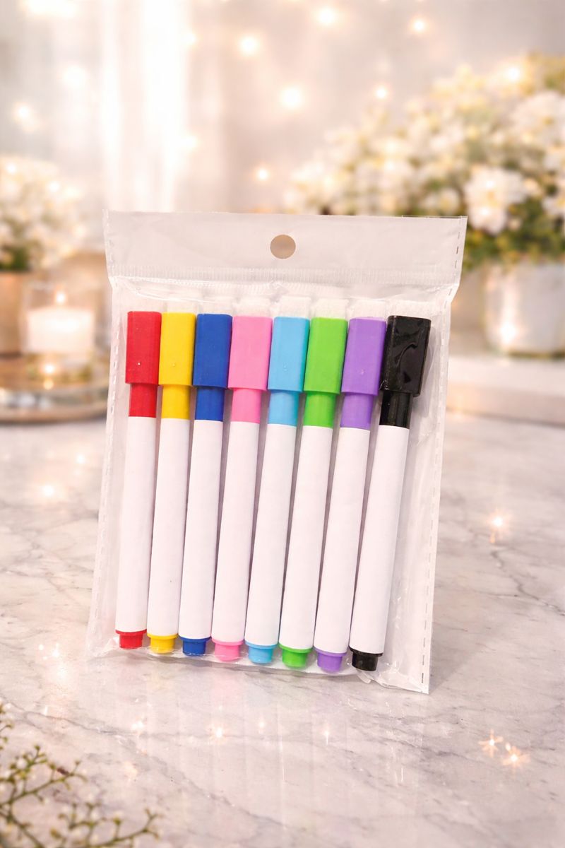8-Pack Dry Erase Markers