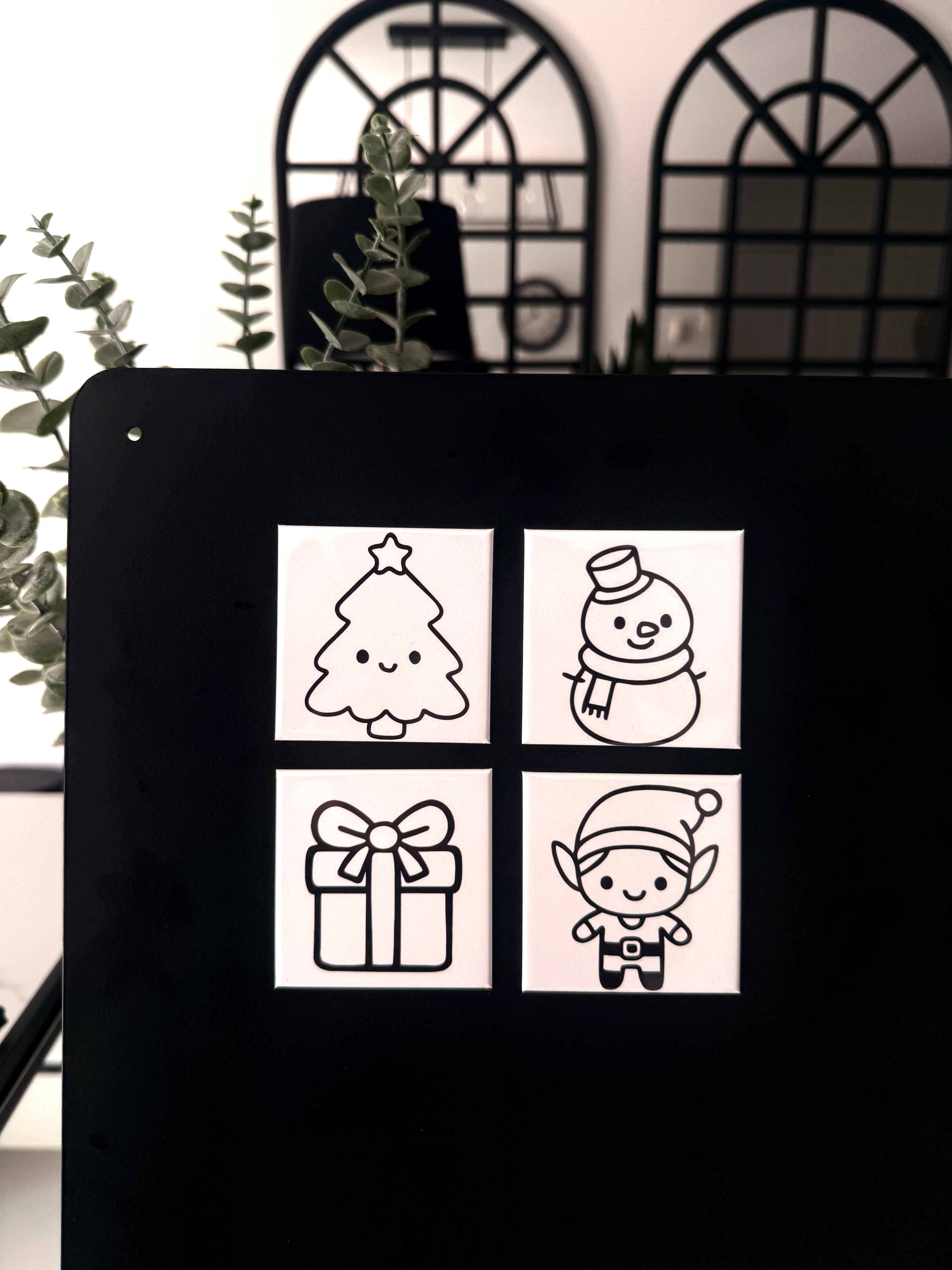 Dry Erase Colouring Magnets