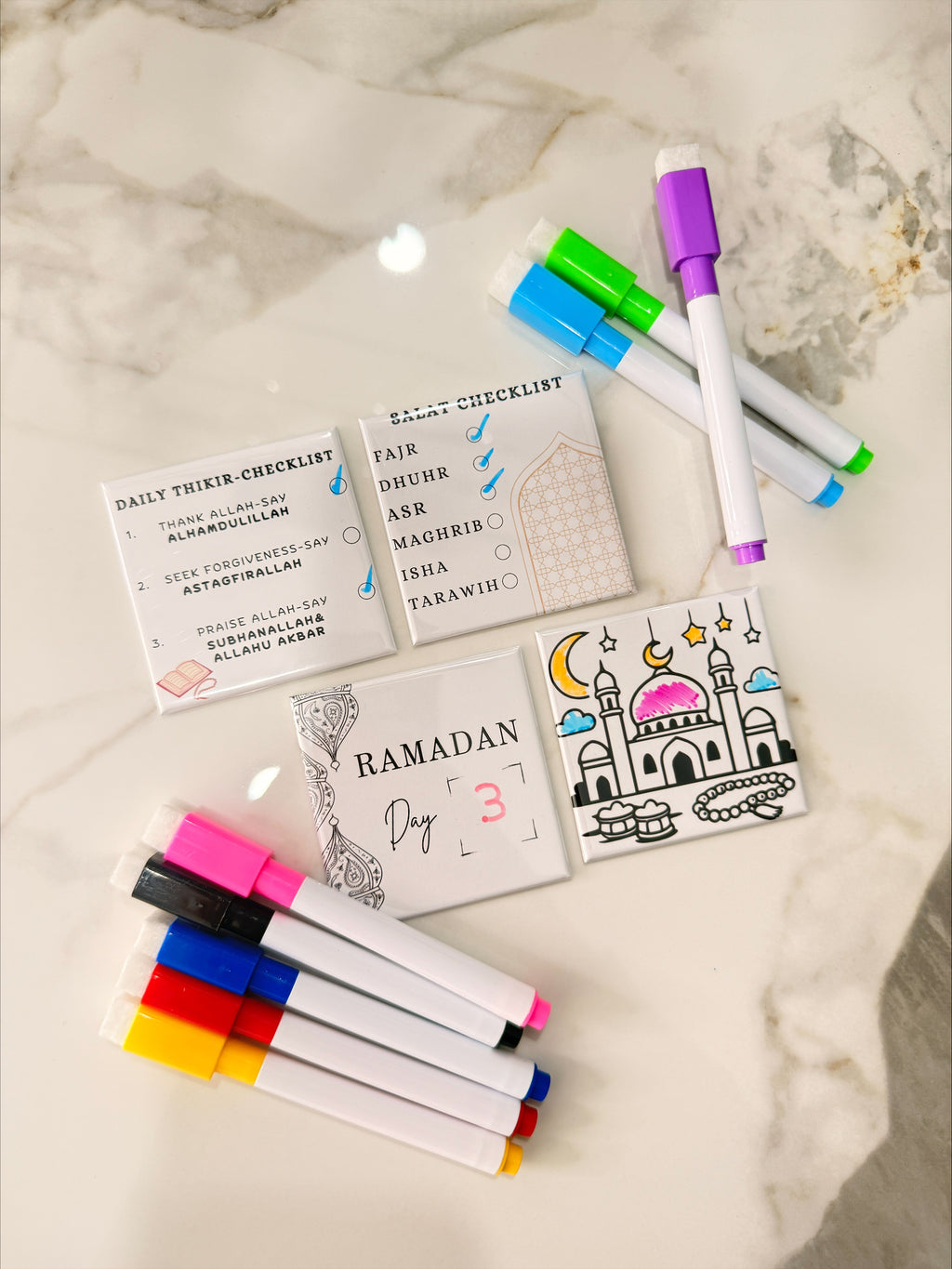 8-Pack Dry Erase Markers